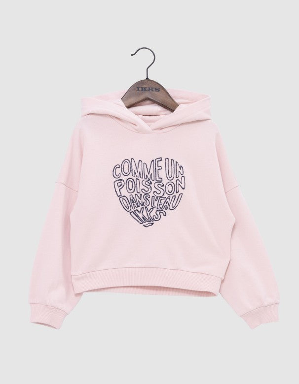 Ikks - Kapuze -Sweatshirt "wie ein Fisch im Wasser" Wasserträume