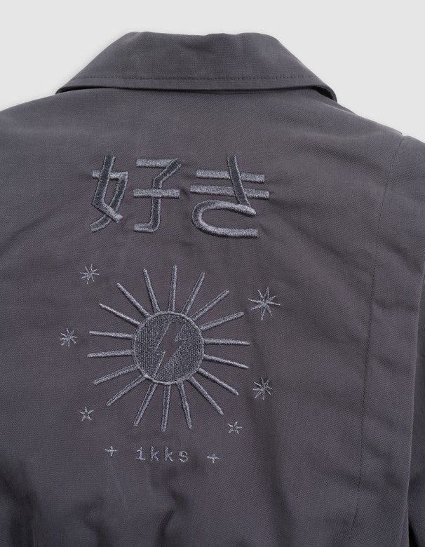 IKKS - Blouson court anthracite White Rock Odyssey