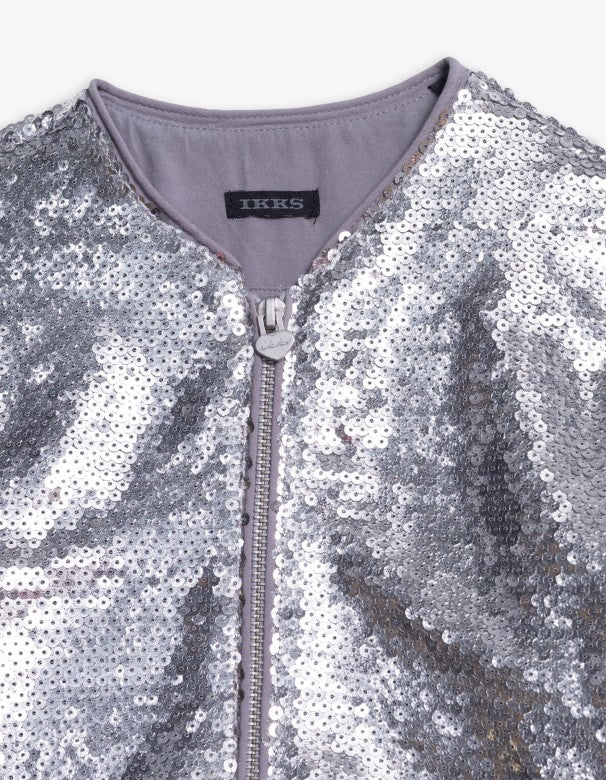 IKKS - Bomber à sequins White Rock Odyssey
