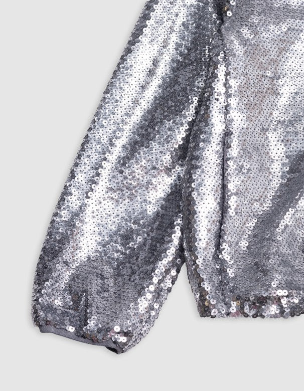 IKKS - Bomber à sequins White Rock Odyssey