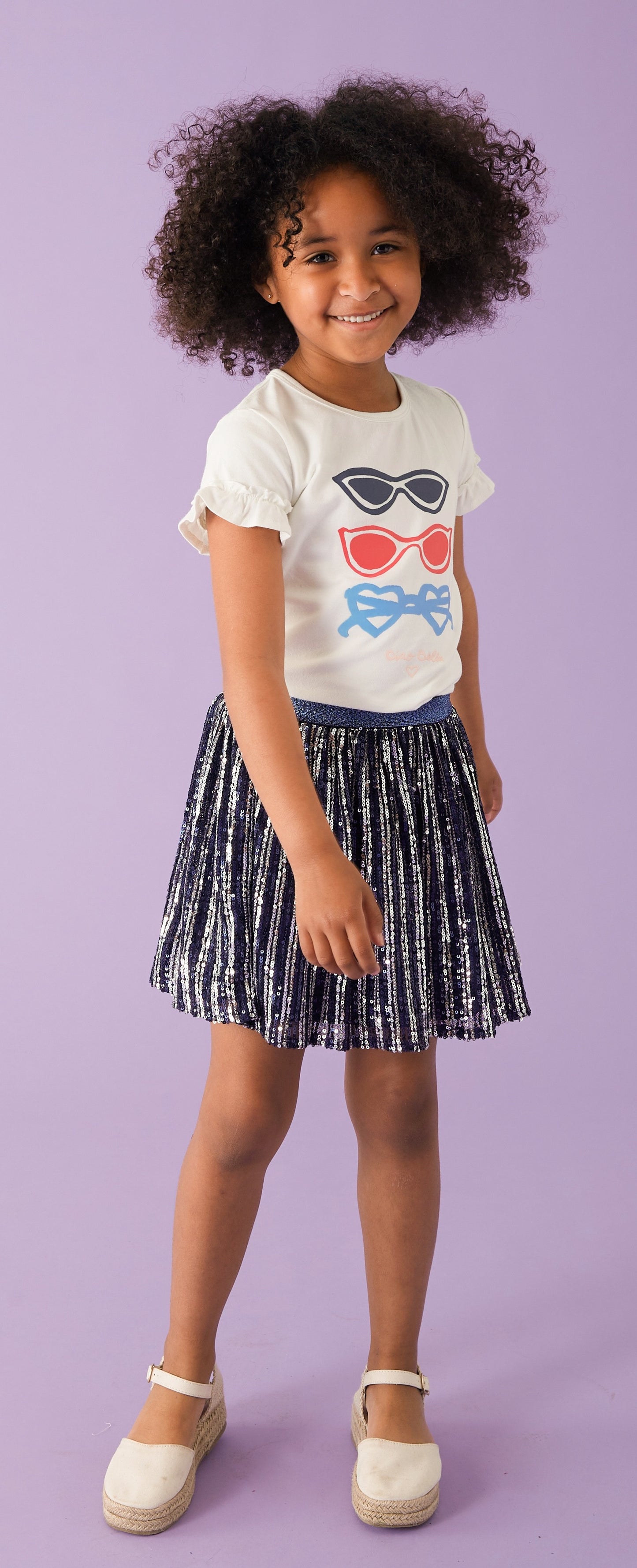 Jubel - White T -Shirt Ciao Bella