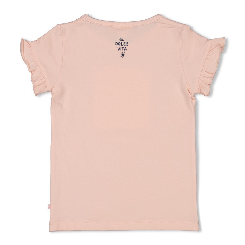 Jubel - T-shirt rose Ciao Bella