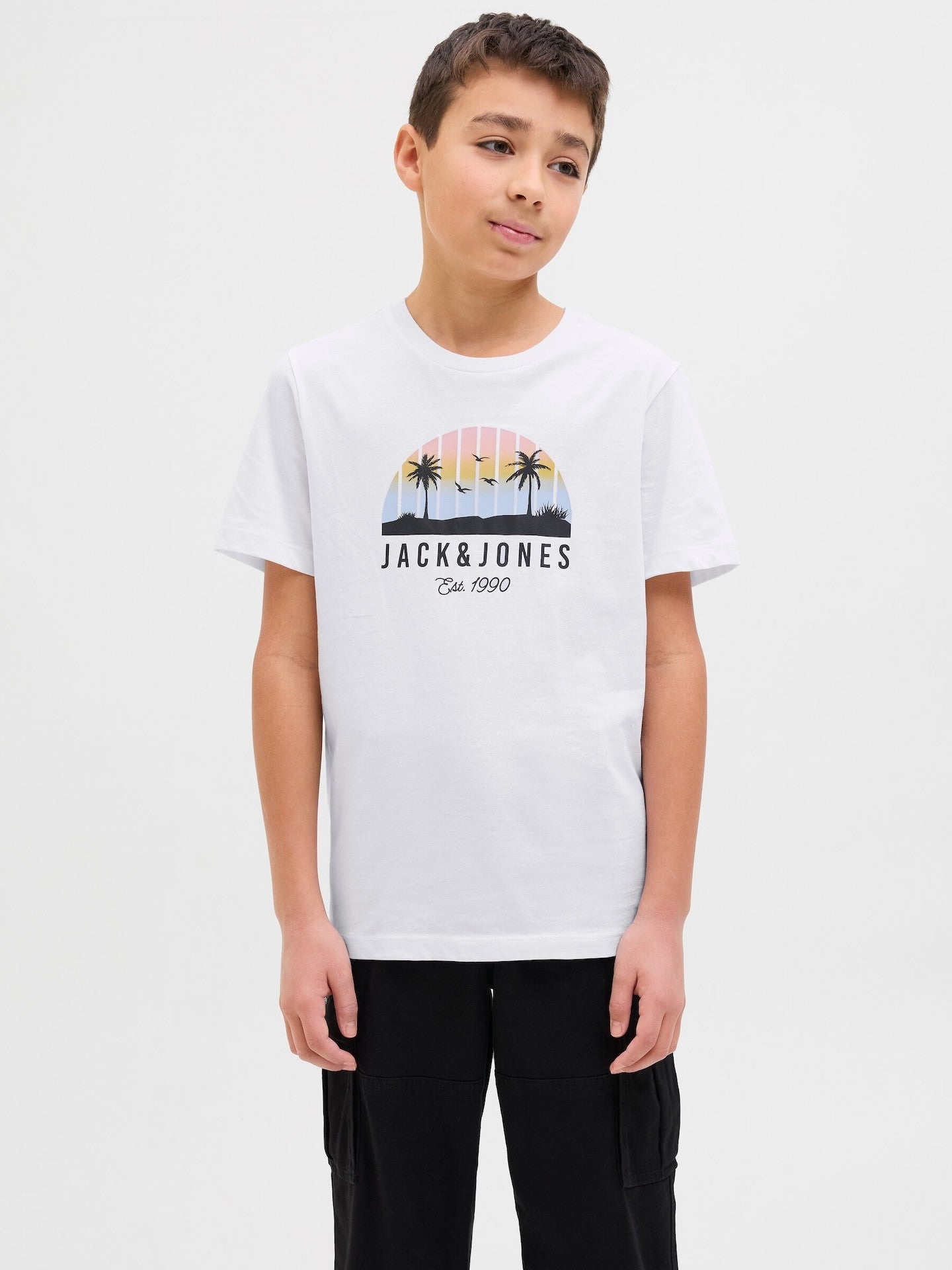 Jack&Jones - T-shirt blanc JJPALM