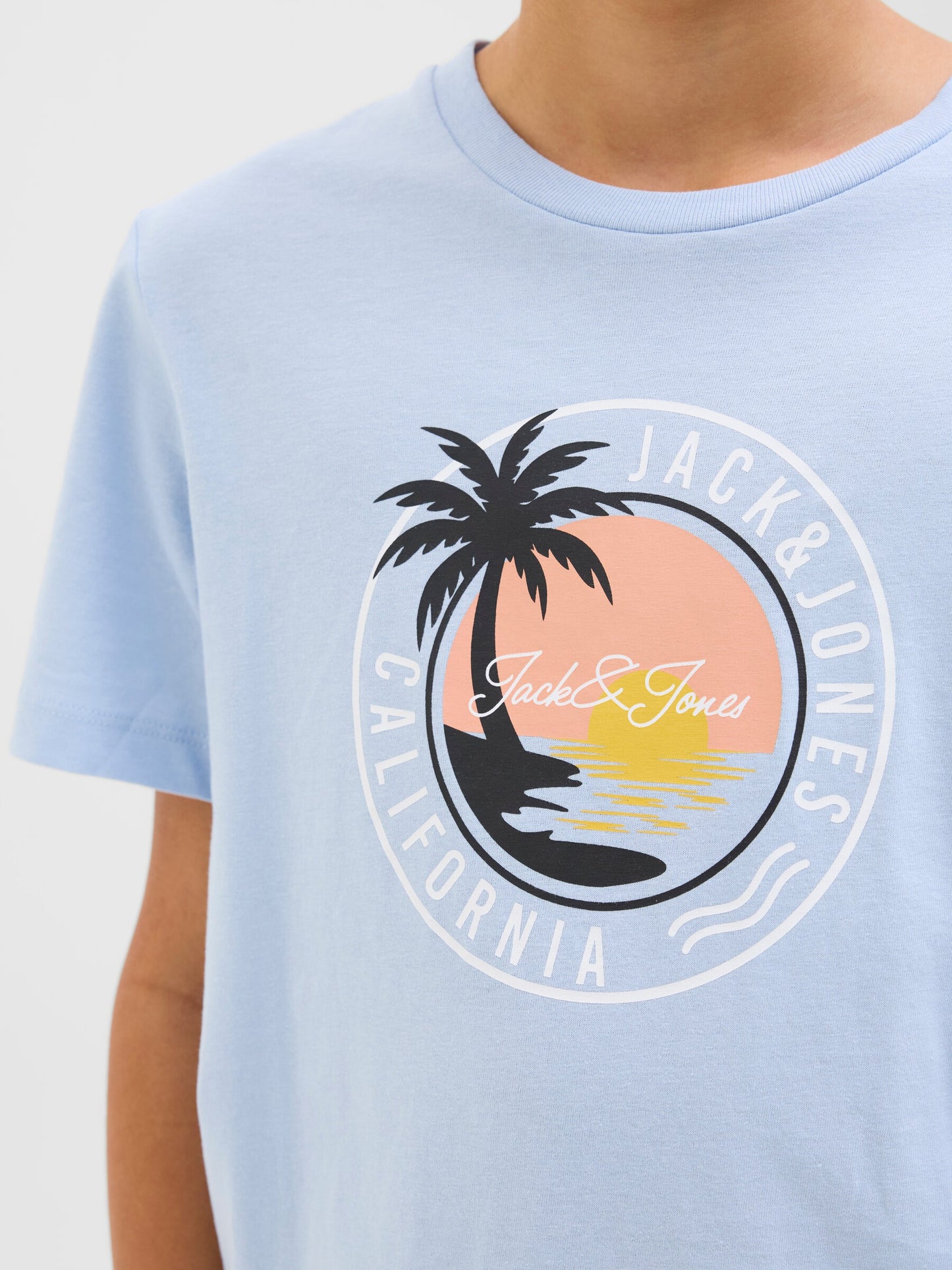 Jack&Jones - T-shirt Chambray Blue JJPALM