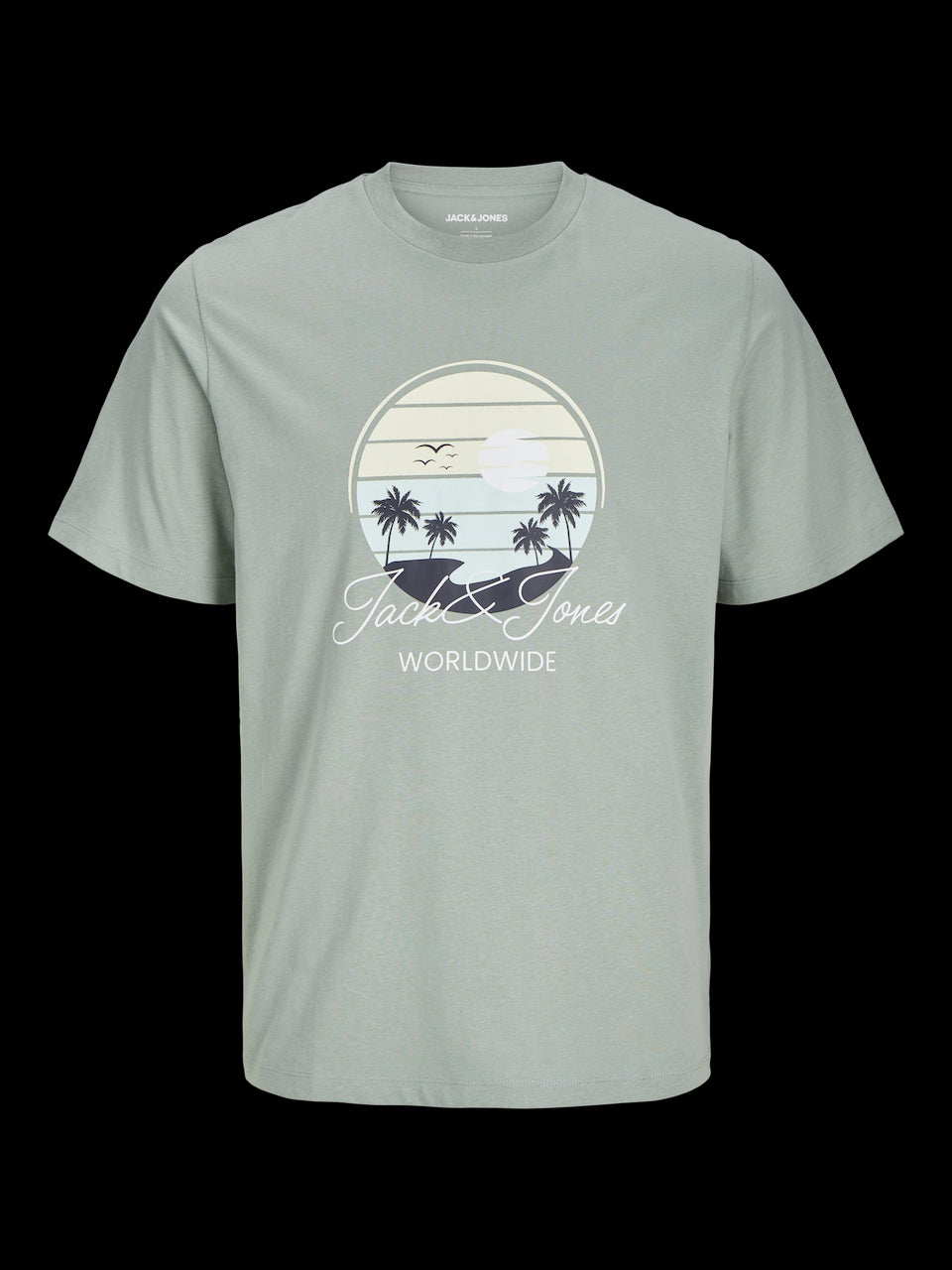 Jack&Jones - T-shirt Iceberg Green JJPALM