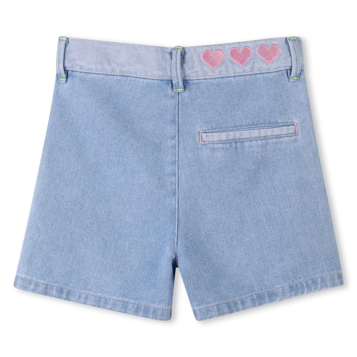 Billieblush - plus denim shorts • Sun - Love & Happy