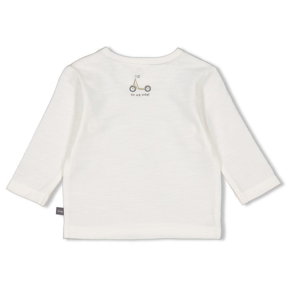 Feetje - T-shirt offwhite Mini Aventurier