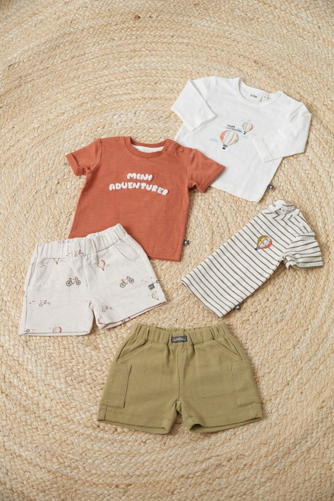 Feetje - T-shirt offwhite Mini Aventurier