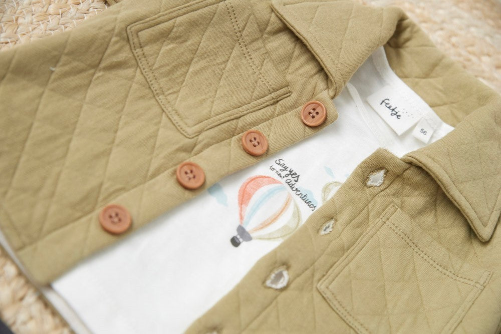 Feetje - T-shirt offwhite Mini Aventurier