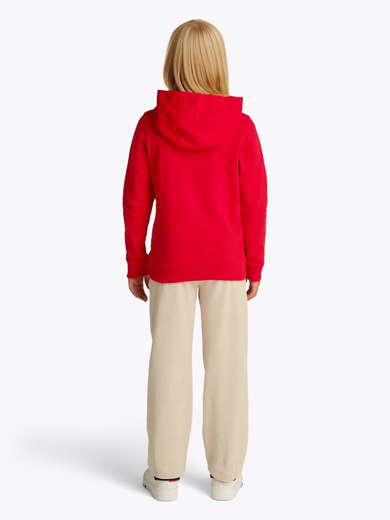 Tommy Hilfiger - Sweat à capuche mixte Primary Red
