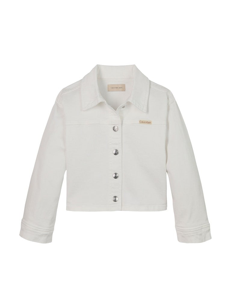 Calvin Klein - Weiße Jeansjacke