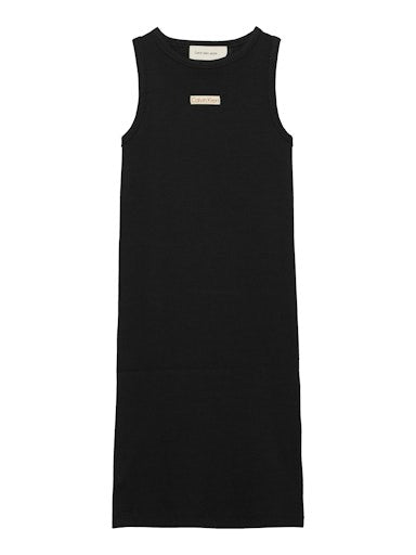 Calvin Klein - Robe cotelée noire