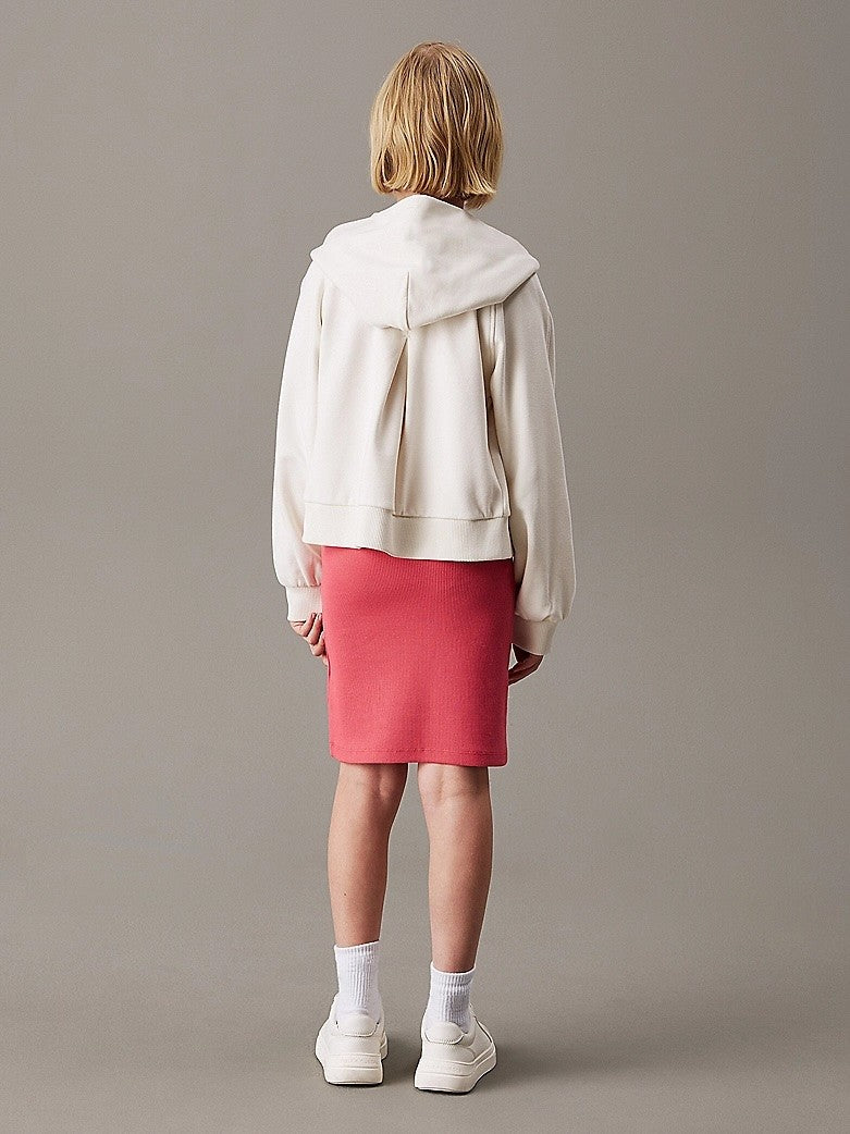 Calvin Klein - Cardigan zippé à capuche Flowers
