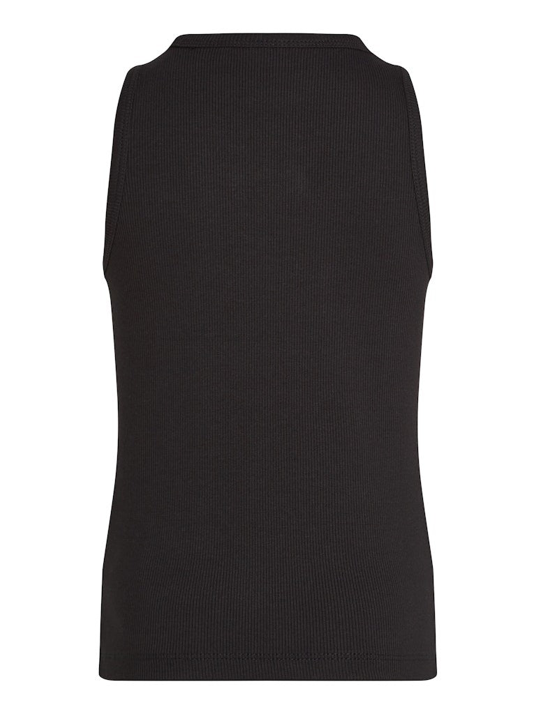 Calvin Klein - Top noir côtelé