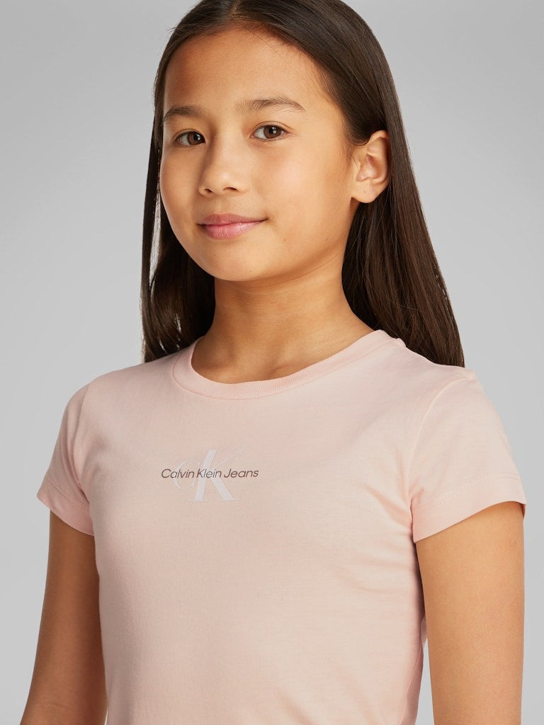 Calvin Klein - T-shirt Silver Poeony micro