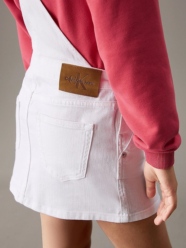 Calvin Klein - Denim White Dress Dress