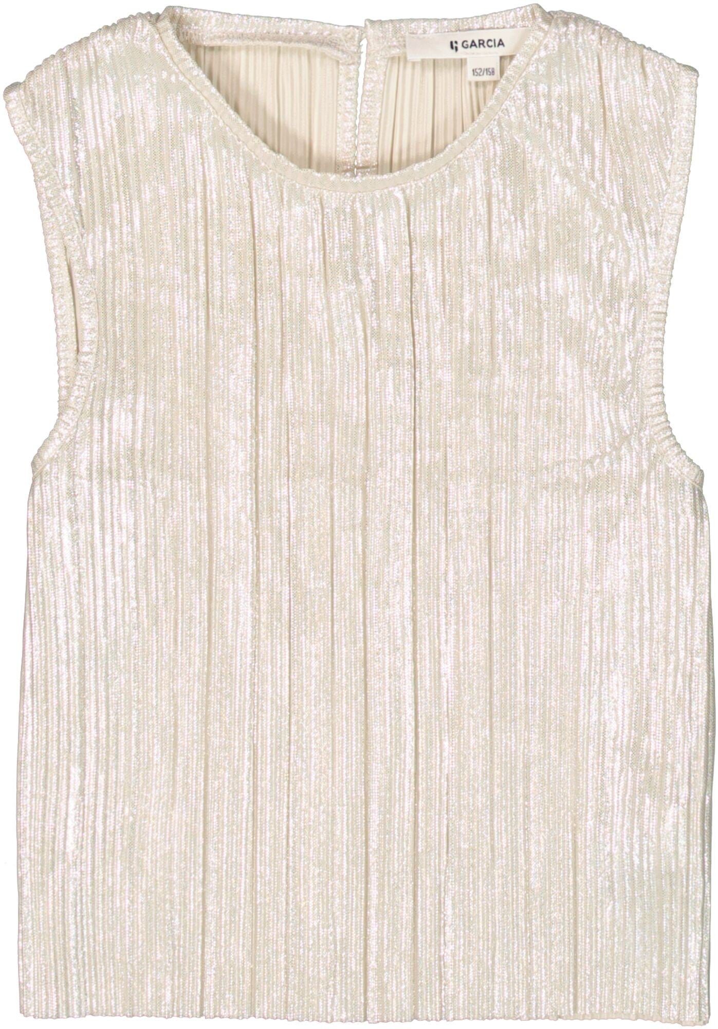 García - camiseta sin mangas de plata