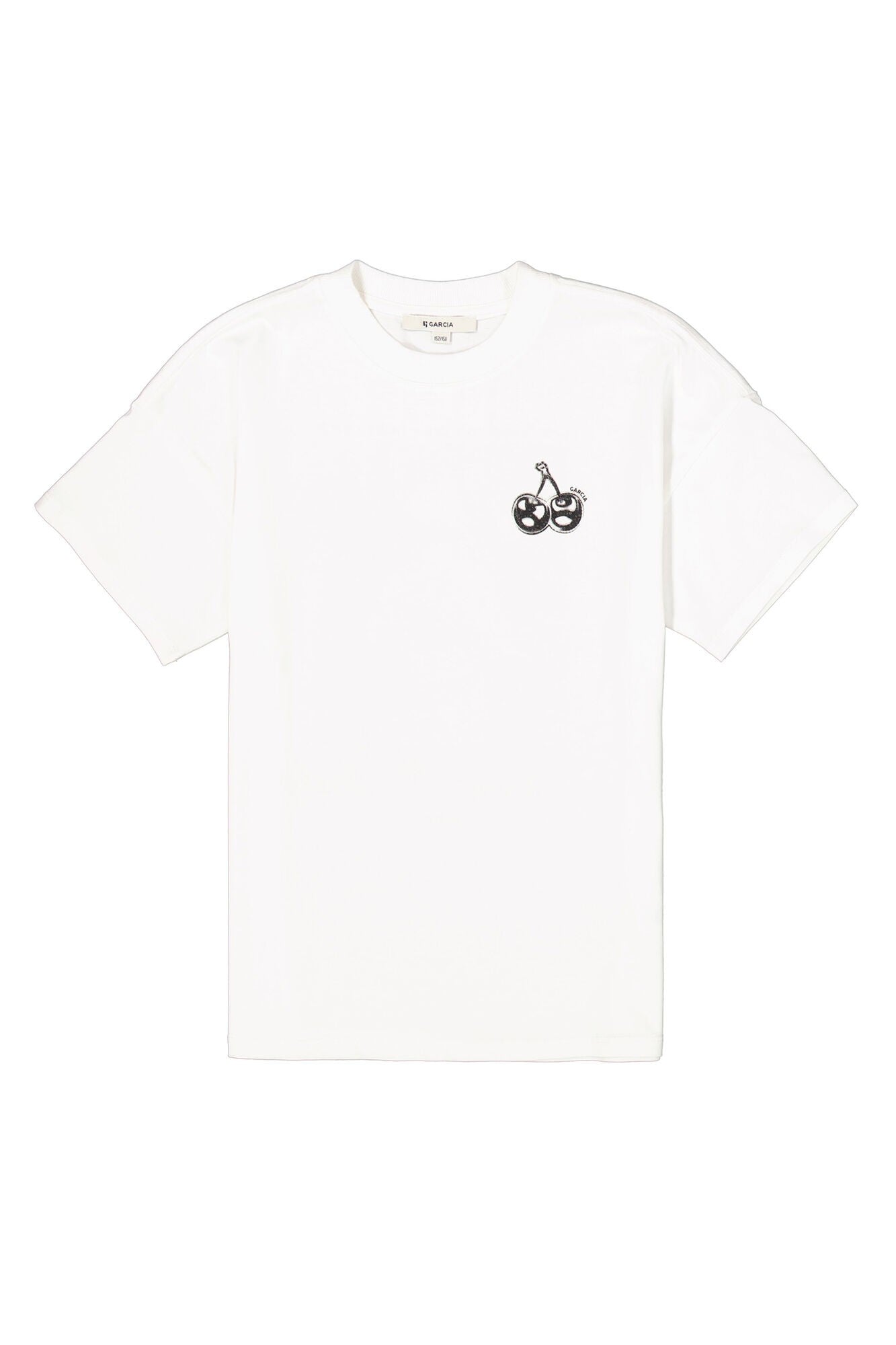 Garcia - Off White Backprint T -Shirt