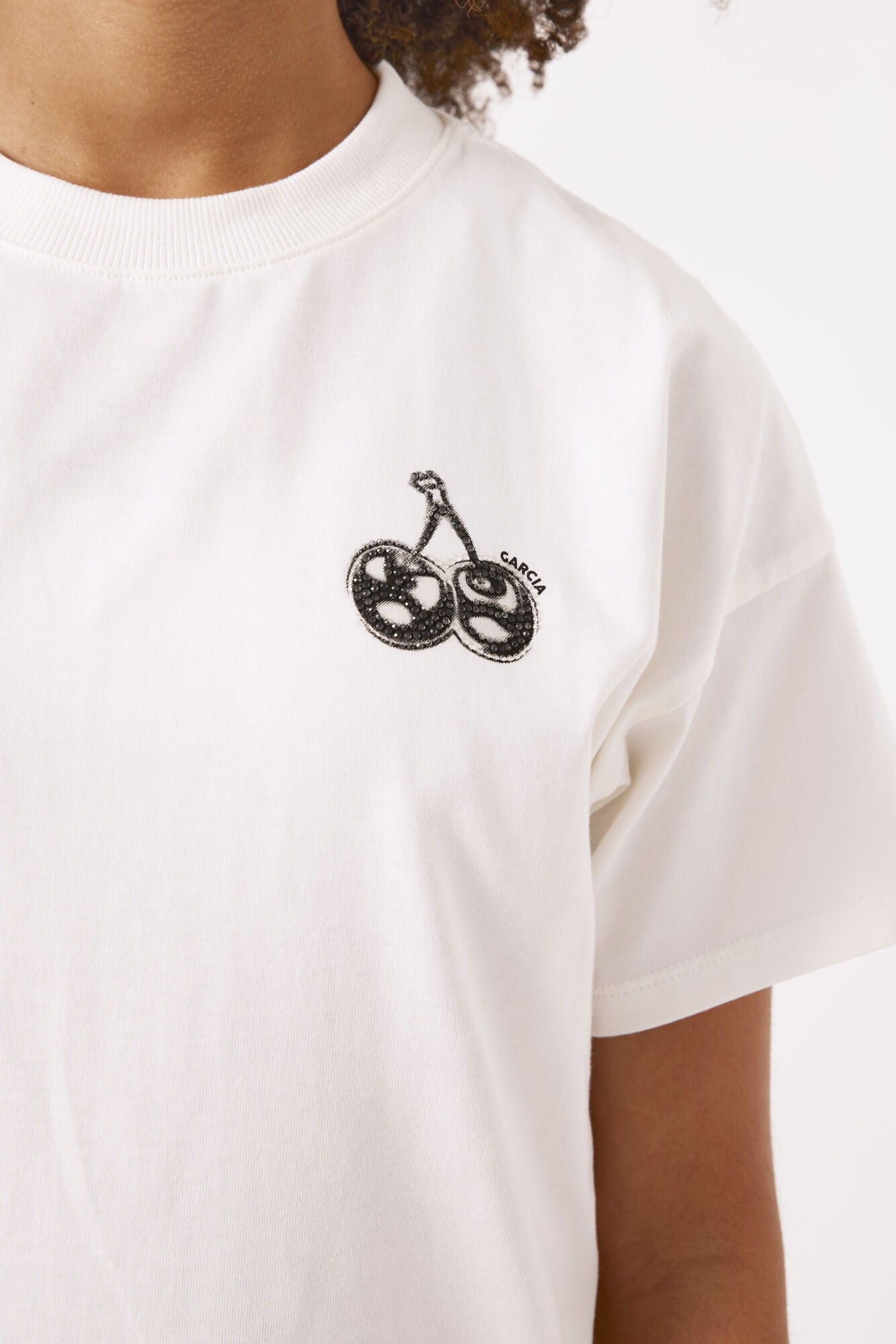 Garcia - Off White Backprint T -Shirt