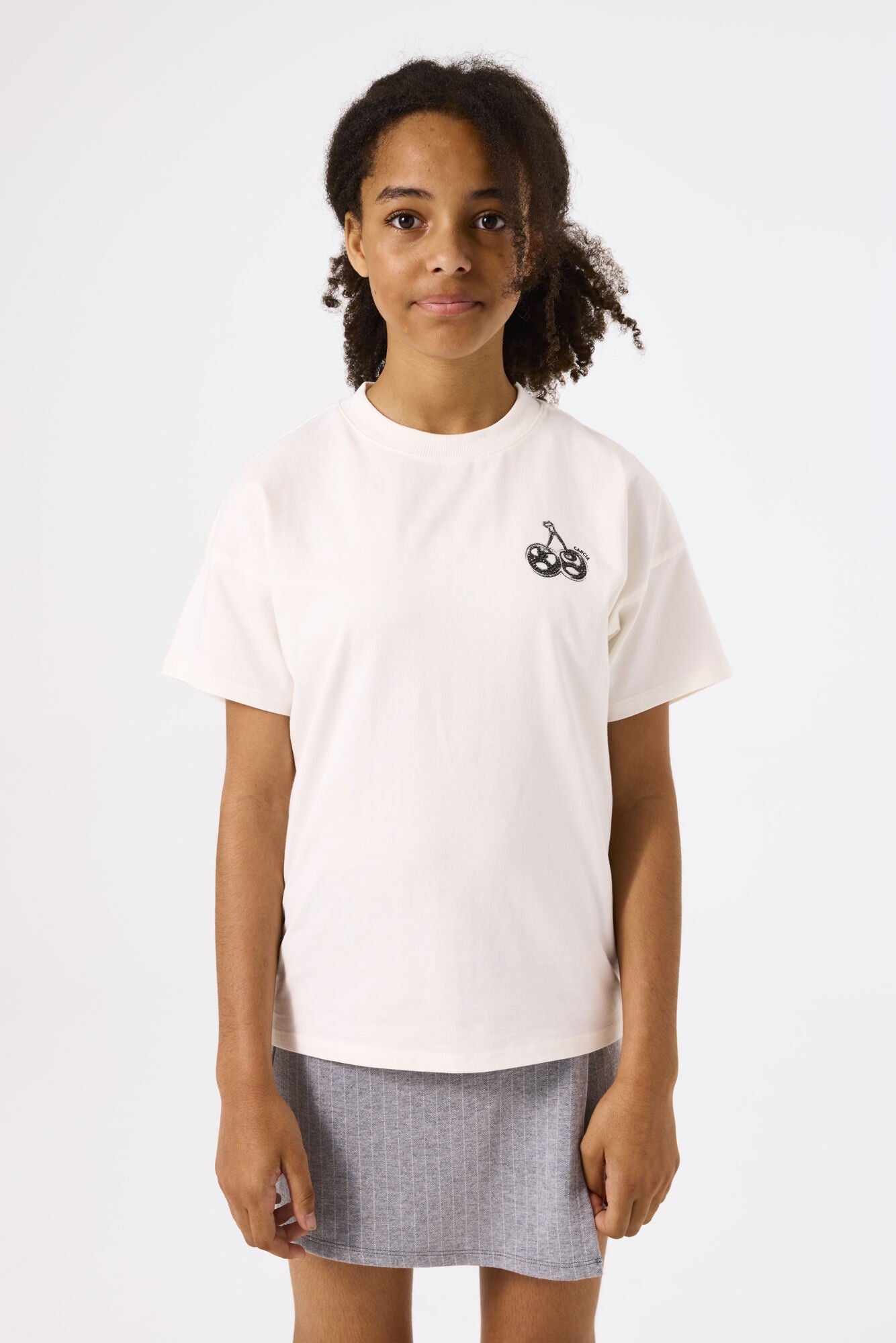 Garcia - Off White Backprint T -Shirt