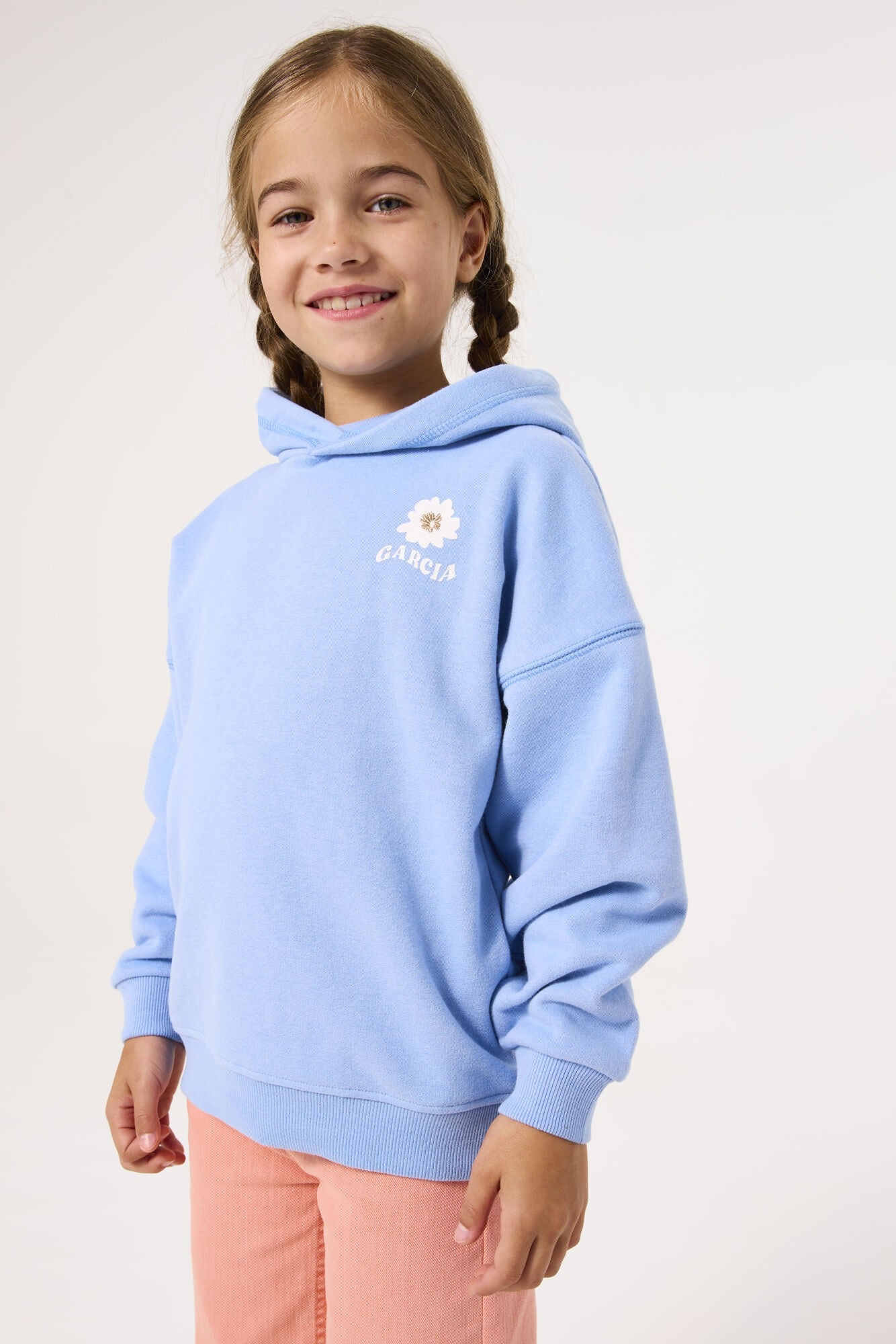 Garcia - Backprint Della Blue Backprint Sweatshirt
