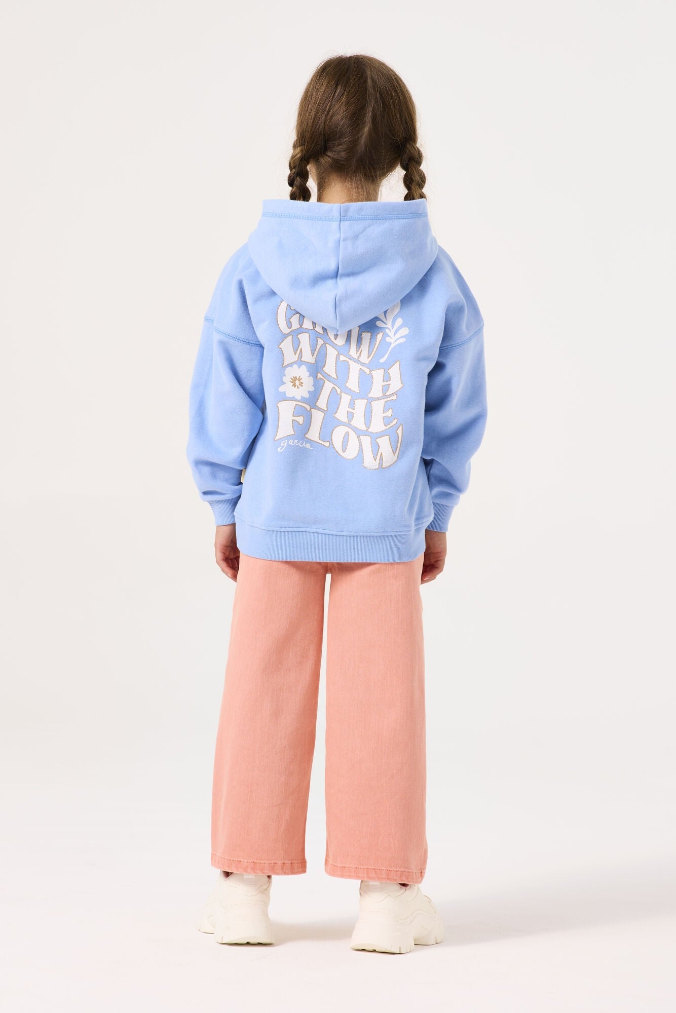 Garcia - Backprint Della Blue Backprint Sweatshirt