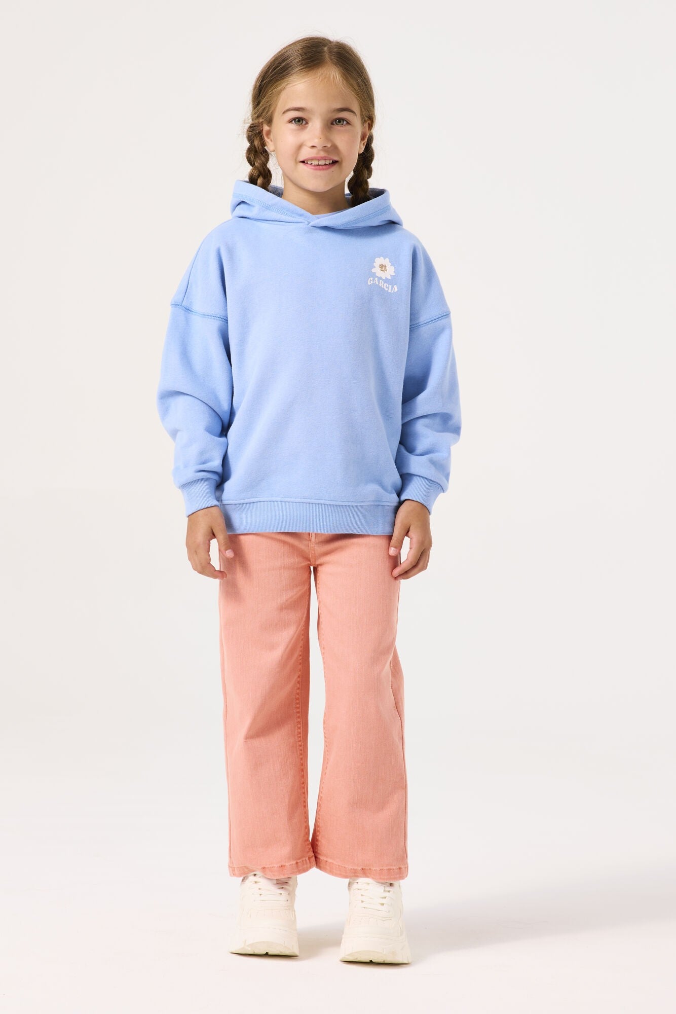 Garcia - Backprint Della Blue Backprint Sweatshirt