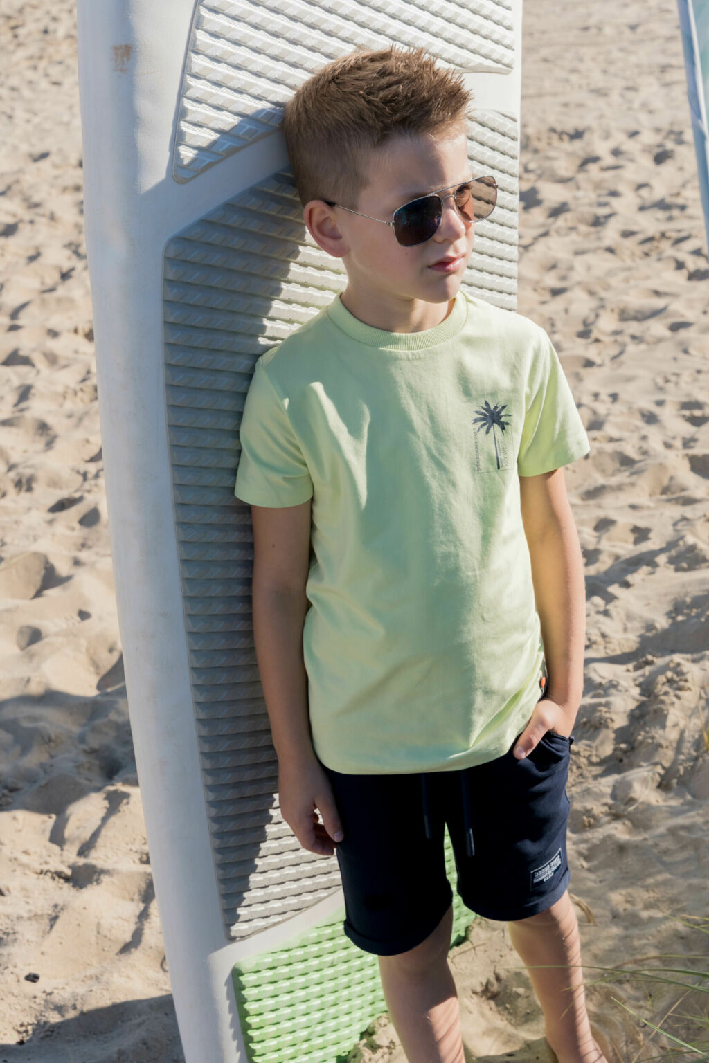 Skurk - Backprint Lime Tije T -Shirt