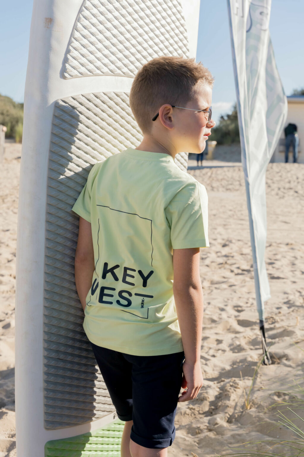 Skurk - Backprint Lime Tije T -Shirt