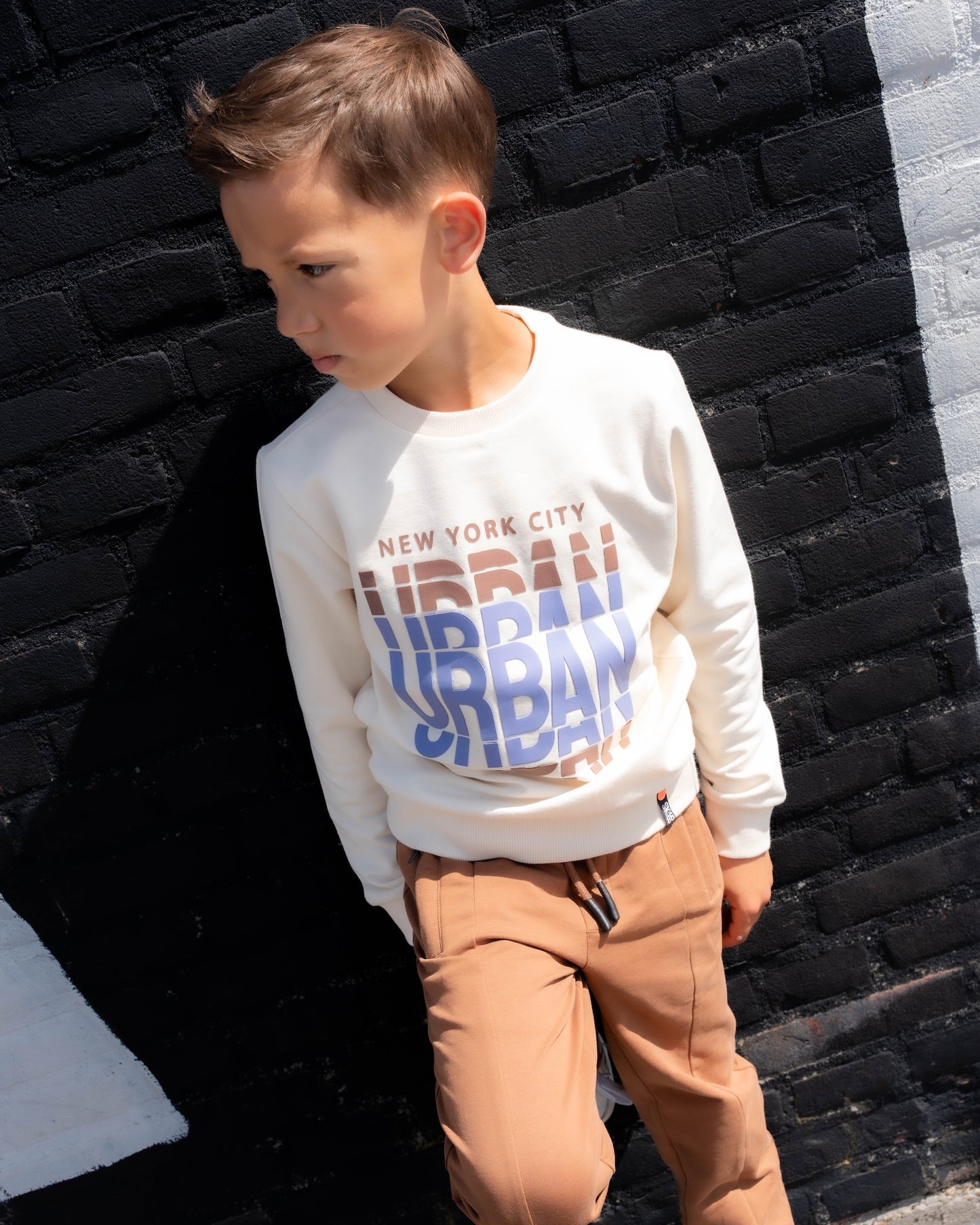 Skurk - Pantalon de jogging brun Beike