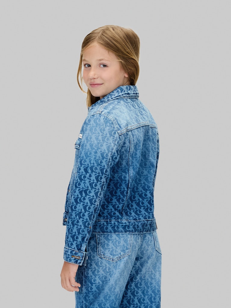 Calvin Klein - Veste en jeans Barrel Laser Light Billboard