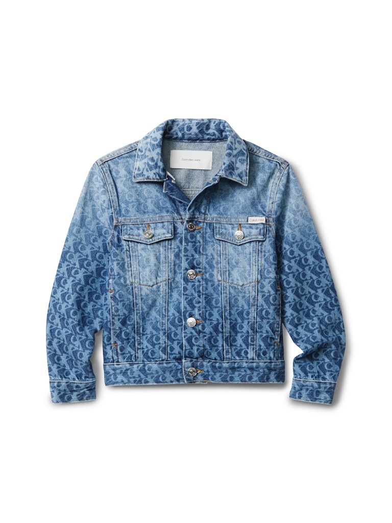 Calvin Klein - Veste en jeans Barrel Laser Light Billboard