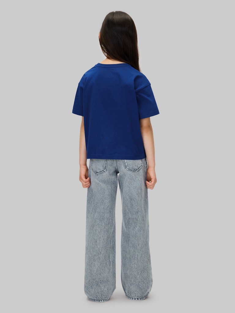 Calvin Klein - T-shirt logo boxy Bold Blue