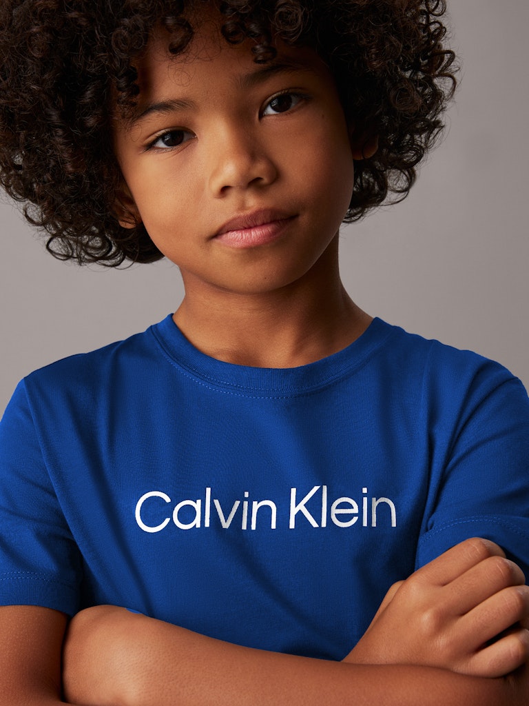 Calvin Klein - T-shirt mixte Bold Blue