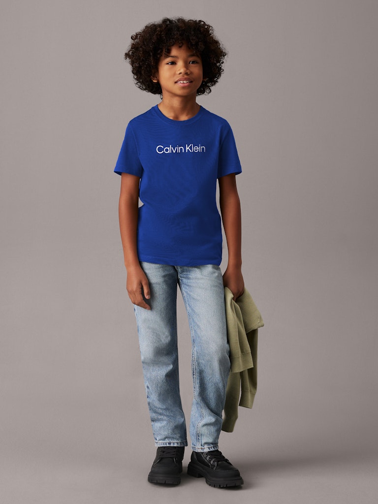 Calvin Klein - T-shirt mixte Bold Blue