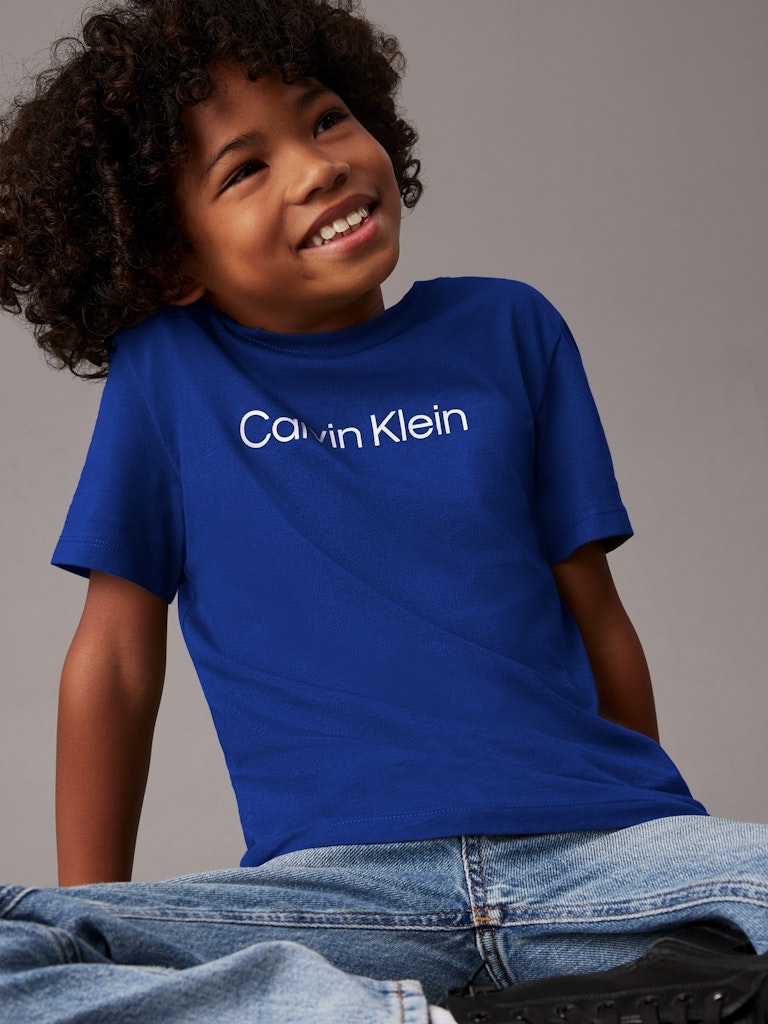 Calvin Klein - T-shirt mixte Bold Blue