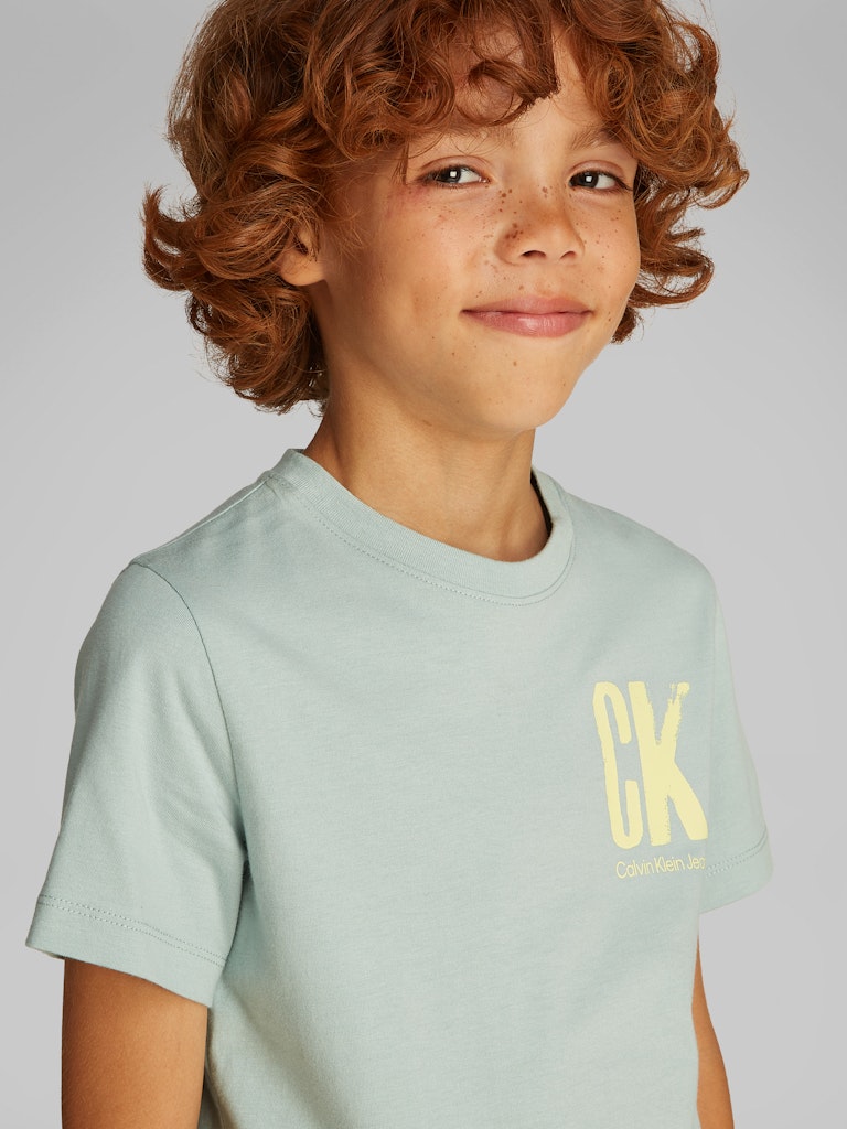 Calvin Klein - T-shirt Bright Green Surf Graphic
