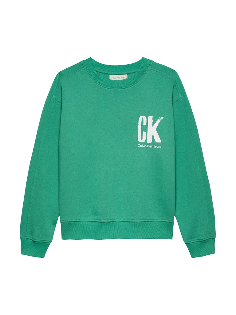 Calvin Klein - Sweat Bahama Green Summer Backprint