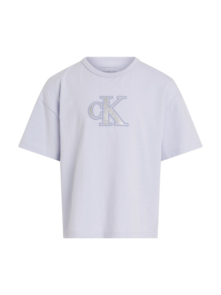 Calvin Klein - T-shirt Purple Heather Metallic