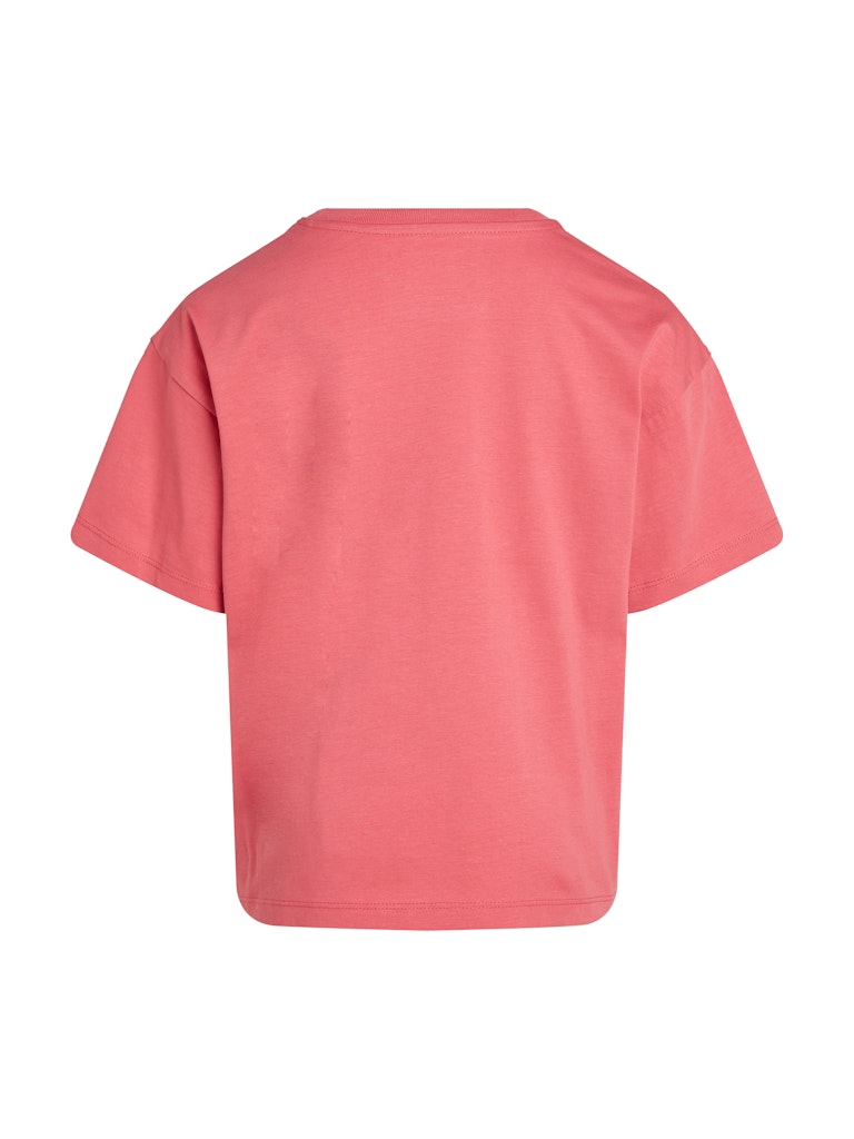Calvin Klein - T-shirt Deep Crimson Fruit Boxy
