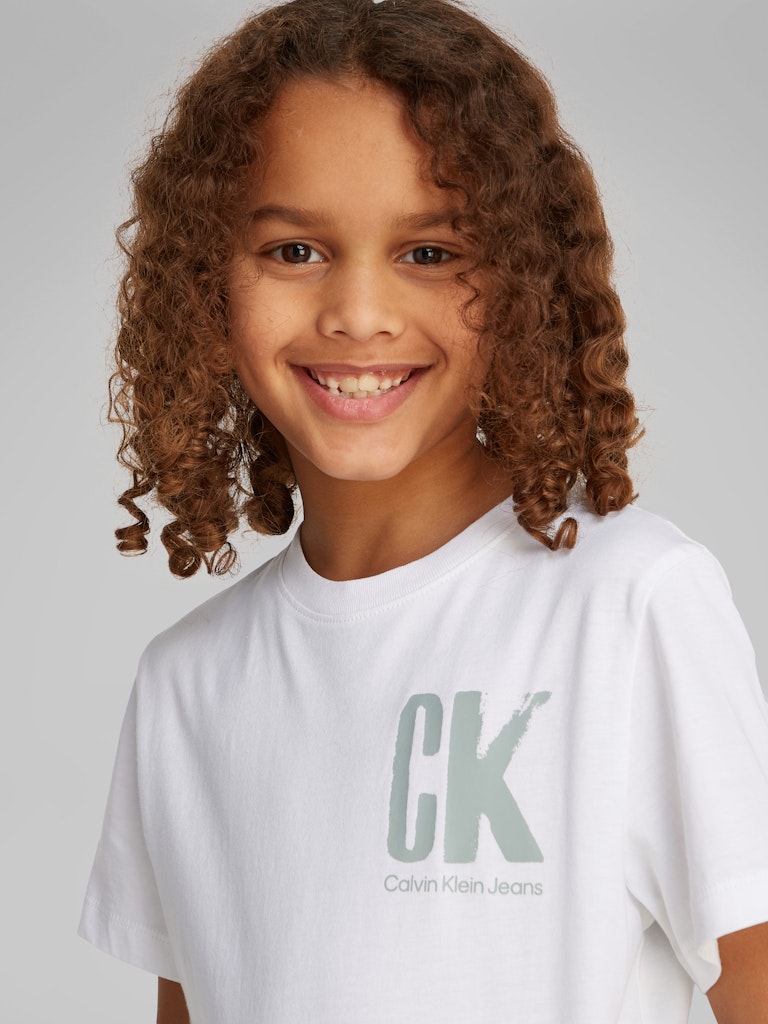 Calvin Klein - T-shirt Green surf graphic