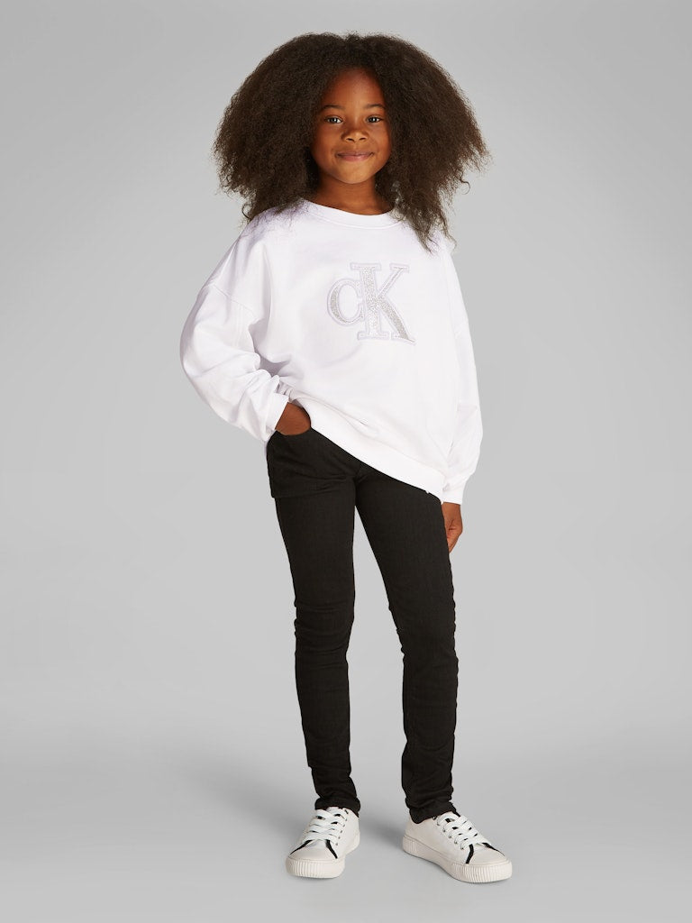 Calvin Klein - Sweat Bright White Metallic