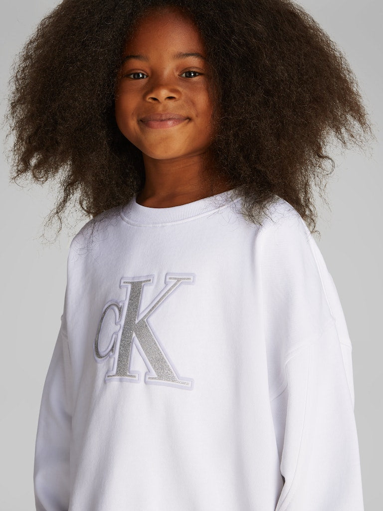 Calvin Klein - Sweat Bright White Metallic