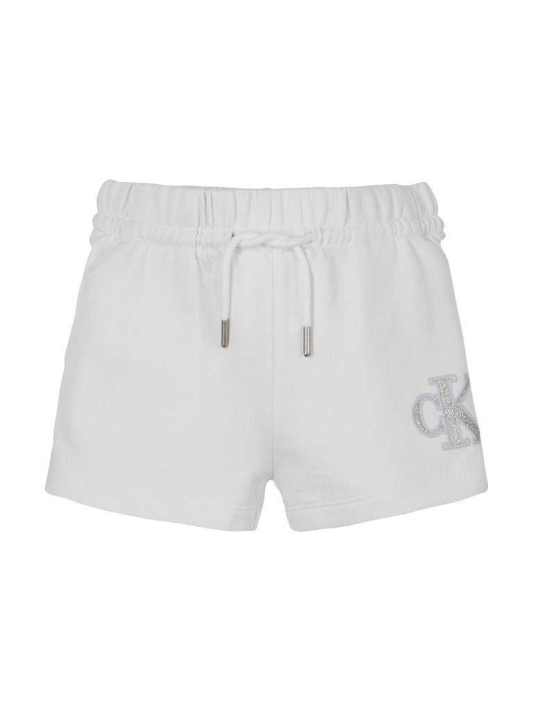 Calvin Klein - Kurzer weißer Metallic