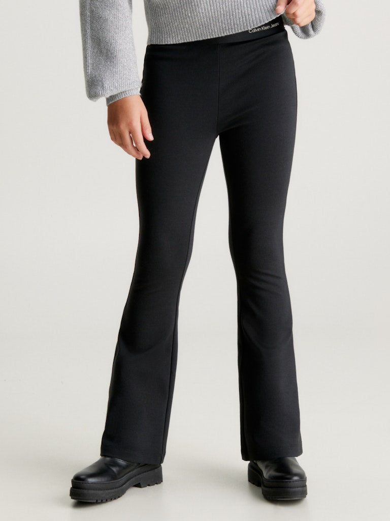 Calvin Klein - Pantalon noir tape punto