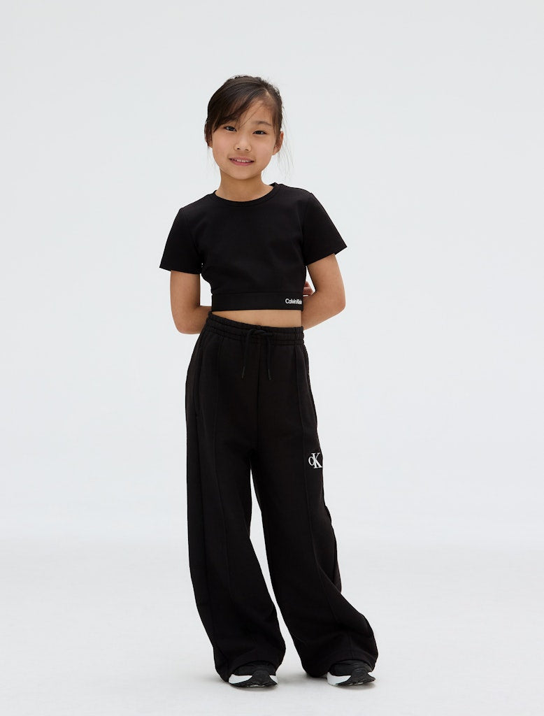 Calvin Klein - Top noir Topo logo