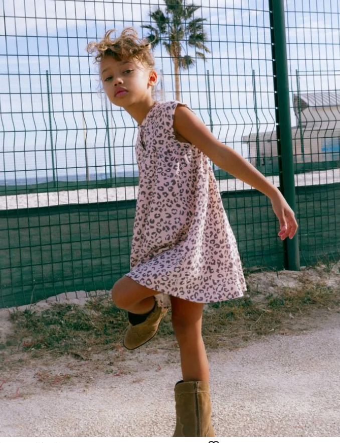 IKKS - Robe rose pâle White Rock Odyssey