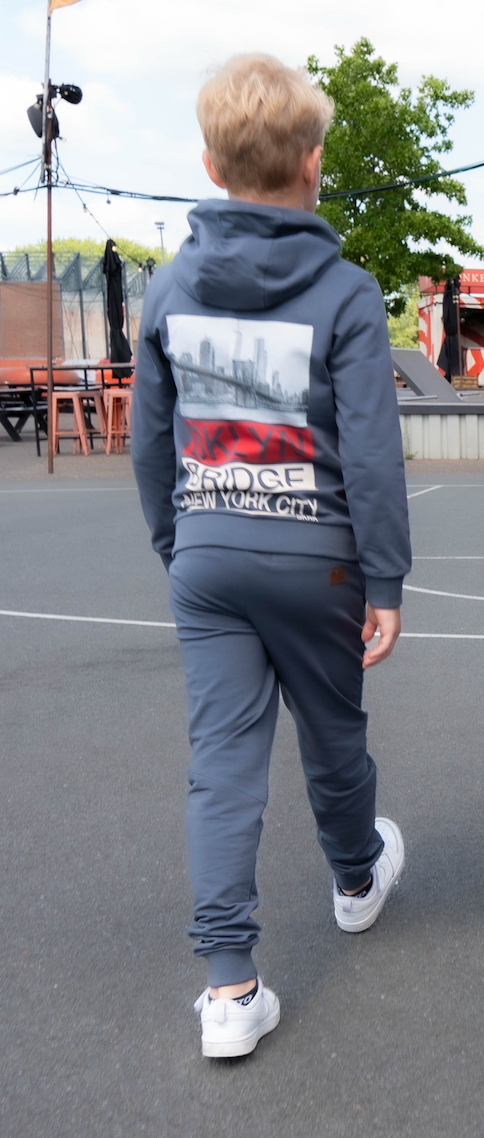 Skurk - Sweat à capuche backprint Sek