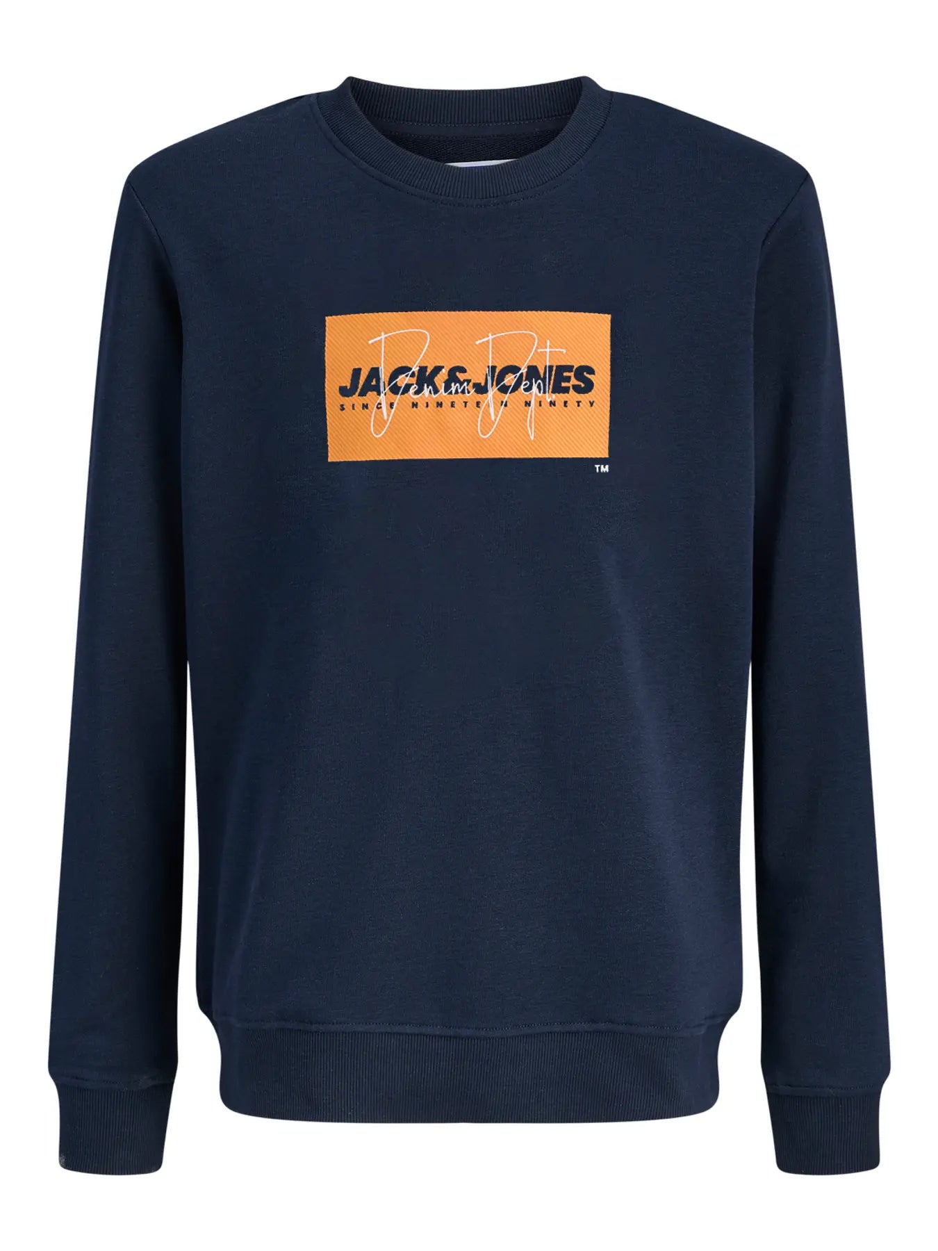 Jack & Jones - JJ COLE marineblauw blazersweatshirt