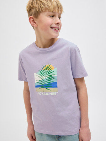 Jack&Jones - T-shirt lavander JJBARBADOS